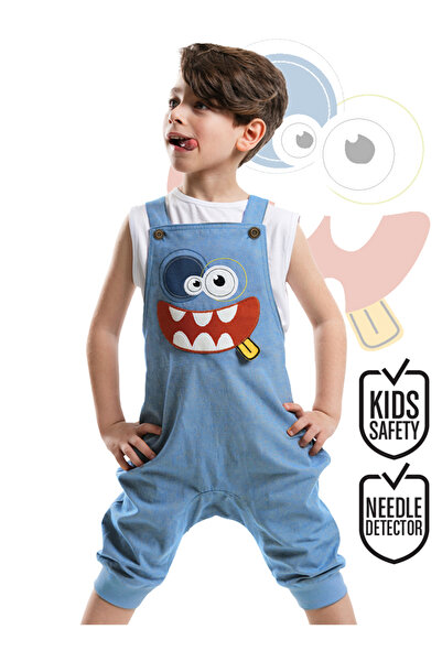 Denokids Габардинен гащеризон Yeah Boy