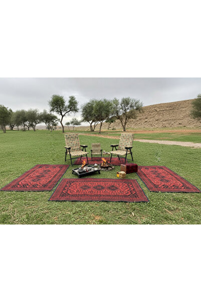 Segadty 3 سجادات خارجية وكرسيان بيج، سجاد خان محمدي للتخييم، ورحلات الصحراء، ...