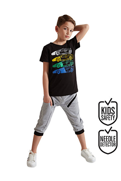 MSHB&G Σετ σορτς Capri 4 Cars Boy's T-shirt