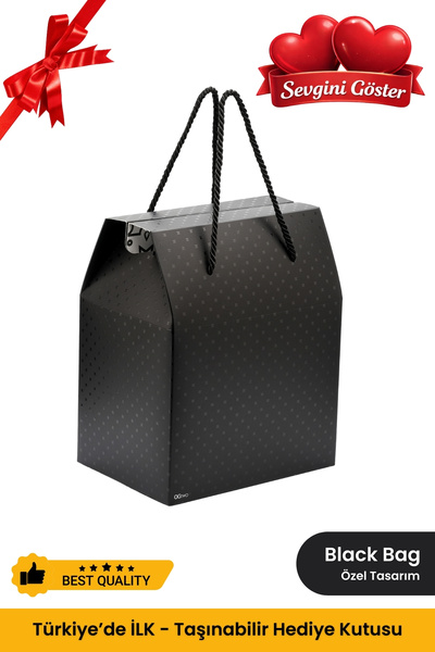 OGTWO Sevgililer Günü İçin Hediye Kutusu & Çanta Boş Karton Hediye Paketi Hed...