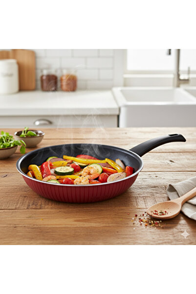 Newflon Deep Frying Pan Size 28 cm