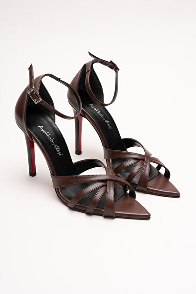 Ayakkabı Ateşi Pantofi cu toc subțire cu design special pentru femei Accosie ...