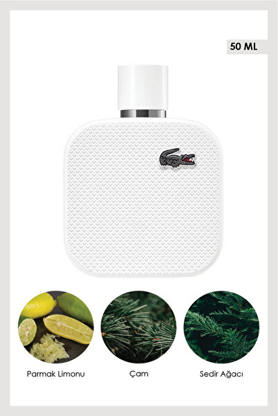 Lacoste L.12.12 Blanc EDP 50 ml Erkek Parfüm