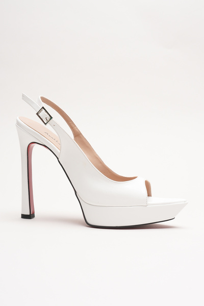 Ayakkabı Ateşi Γυναικεία παπούτσια με μυτερή μύτη με ανοιχτό λεπτό τακούνι, π...