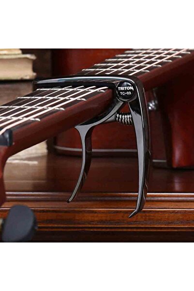 Choice B0-30-3 Professional Zinc Alloy Guitar Capo - 2-in-1 for Acoustic/Elec...