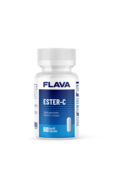 FLAVA إيستر سي 500 مجم - 60 كبسولة
