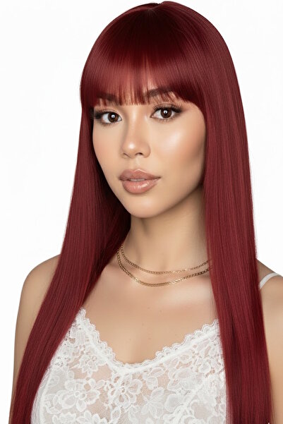 CAŞ DEKORASYON Takma Kahkül - Şarap Kızıl - 39#