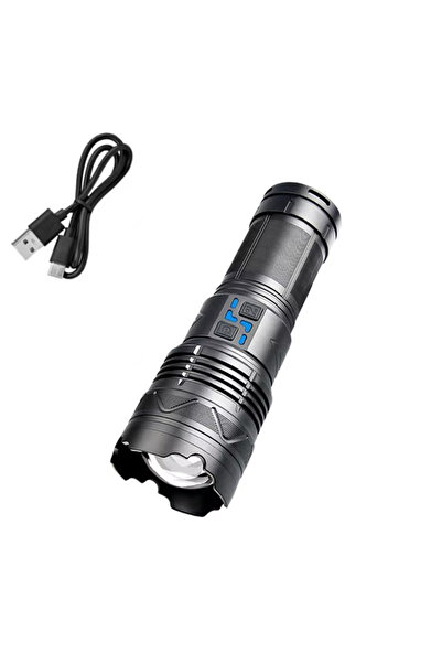 Choice مصباح يدوي تكتيكي فائق السطوع 20000 لومن بدون بطارية Fix Focus G50 S ب...