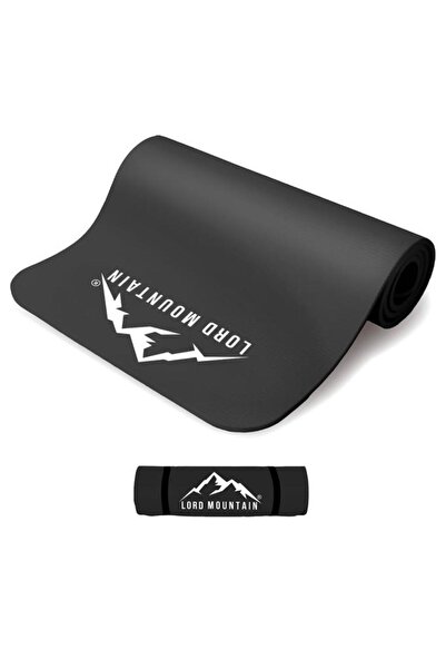 Lord Mountain Premium Pilates Yoga Matı,Spor Matı,Egzersiz Matı,Pilates Minderi,Kaymaz Taban,180x55 cm 10 mm