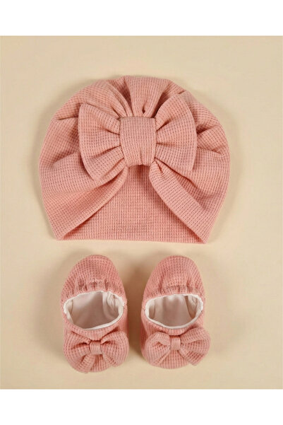 db MOON Kız Bebek Bone ve Patik