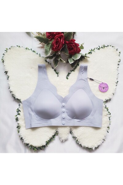 Menesa İç Giyim Ghost Laser Front Button Invisible Non-Wired Bra with Removab...