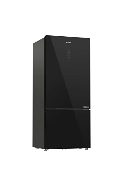Arçelik 278551 ESC Siyah Cam Alttan Donduruculu Buzdolabı