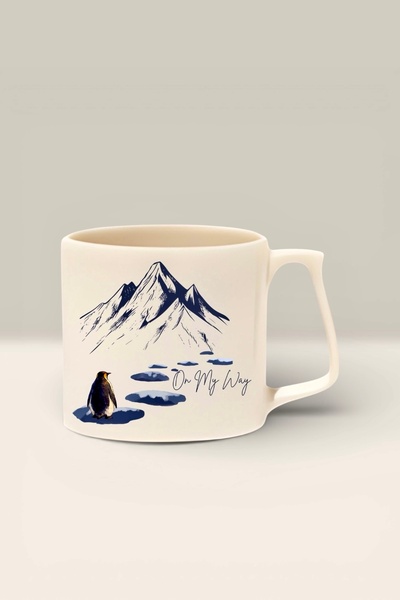 DVOYAGE Penguin Themed Mug (230 ml)