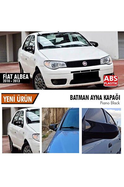 Genel Markalar Fiat Albea Yarasa Ayna Kapağı Batman Parlak Siyah Piano Black ...