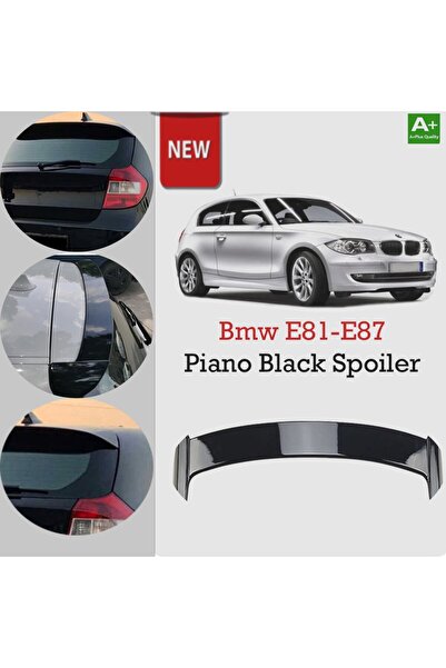 Niken Bmw Bagaj Üstü E81-E87 Uyumlu Pianoblack Spoiler 2004-2011