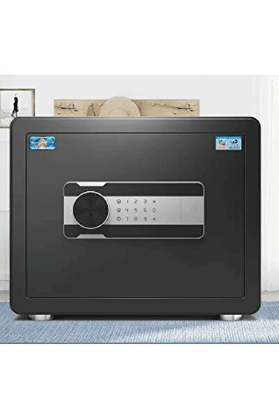 HAKAN KASA Bouri Serisi Dijital Şifreli Çelik Kasa D-25 - Siyah