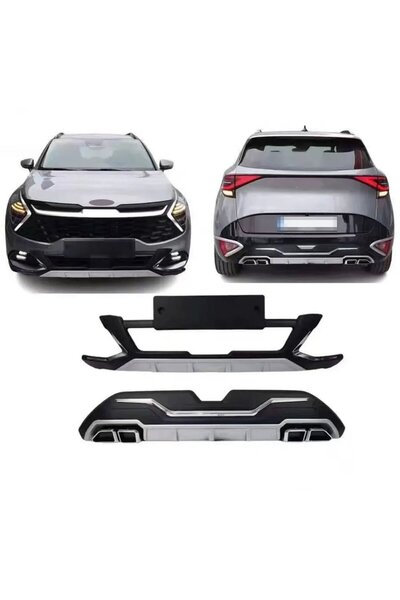 Genel Markalar Kia Sportage Ön Arka Tampon Koruma Difüzör 2022 Sonrası
