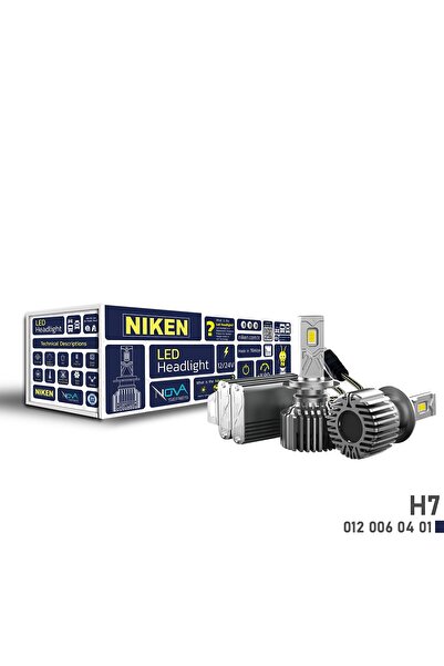 Niken H7 Led Xenon Far Ampulü Nova 12000 Lümen
