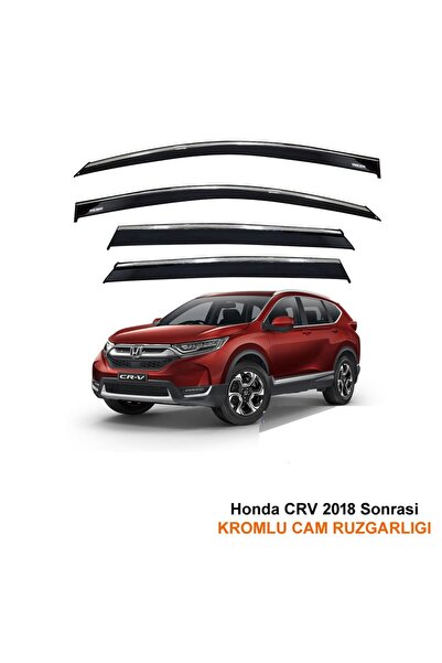 Niken Honda Crv Kromlu Cam Rüzgarlığı 2018 Sonrası