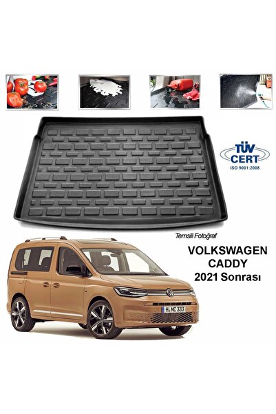 Leader Volkswagen Caddy Bagaj Havuzu Paspası 2021 Sonrası