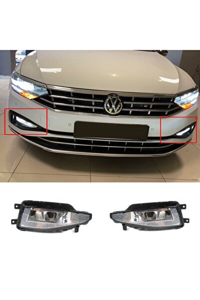 beyaztuning Volkswagen Passat B8.5 Sis Farı Lambası Ledli Oem Tip 2020 Sonrası