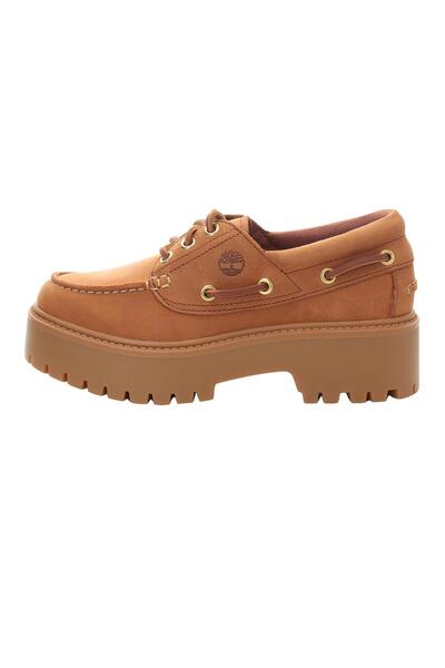 Timberland B0A2Gvfem71-R Stone Street Boat Shoe Women's Sneakers Orange