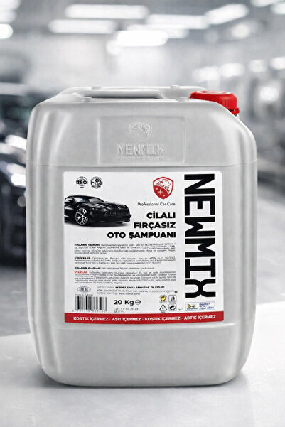 NEWMİX Cilalı Fırçasız Oto Araba Şampuanı-20 Kg