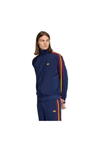 adidas Kd3847-E Firebird Tt Men's Jacket Navy Blue