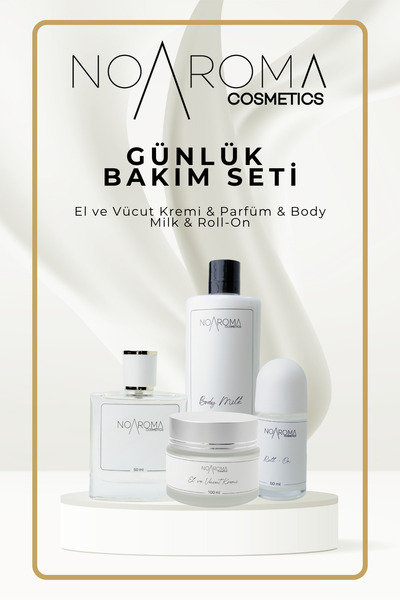 Noaroma ÇİLEK KOKULU PARFÜM KOKULU DÖRTLÜ GÜNLÜK BAKIM SET KALICI KOKU ETKİLİ