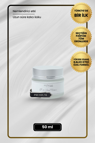 Noaroma كريم اليدين والجسم للرجال من ديلان بلو 50 مل (مع خلاصة العطر)