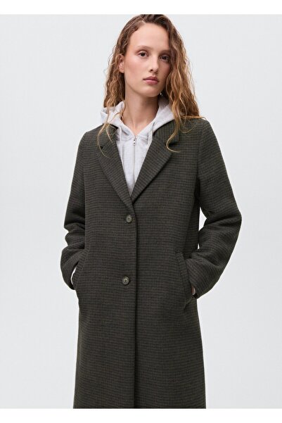 Mango Teen Yün tüvit palto