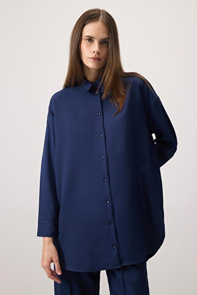 Touché Privé Relax Fit Crepe Shirt