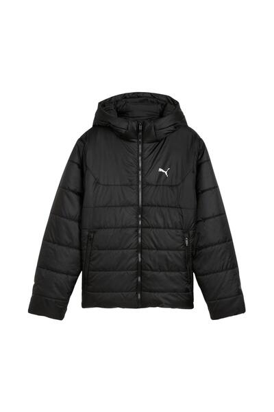 Puma 685226-01 Ess Hooded Padded Jacket &amp;Ccedil;ocuk Mont Siyah