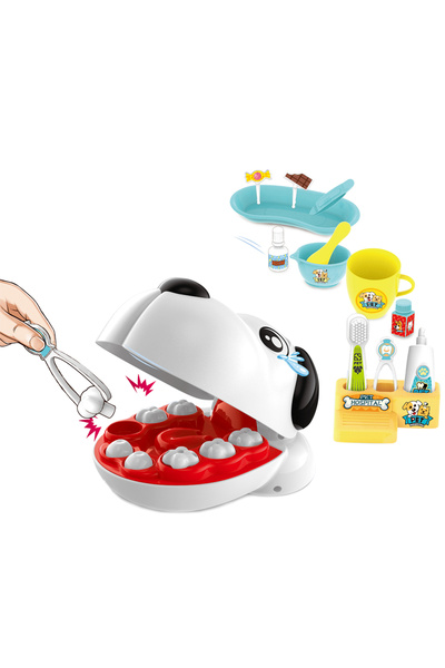 zyteq Set de joaca Pet Dentist jucarie educativa interactiva pentru copii 3+,...