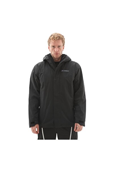 adidas Jv8686-E Mt Flc 3in1 Jkt Men's Jacket Black