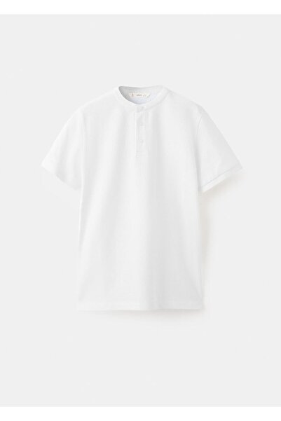 MANGO Kids Hakim yakalı polo tişört