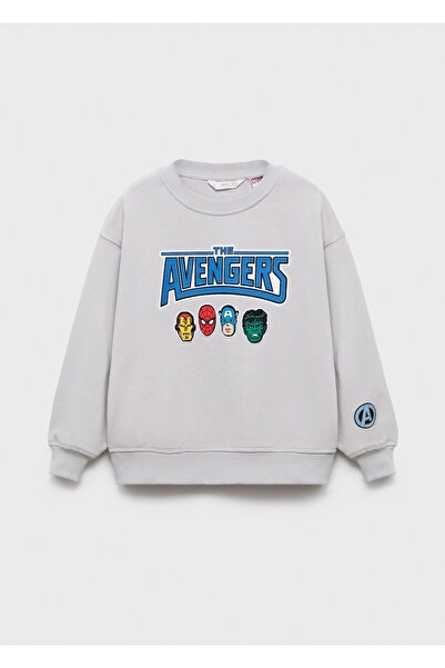 MANGO Kids Avengers pamuklu sweatshirt