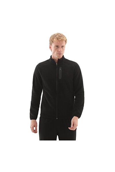 lumberjack Polar Nordic Men's Black Mock Neck Jacket