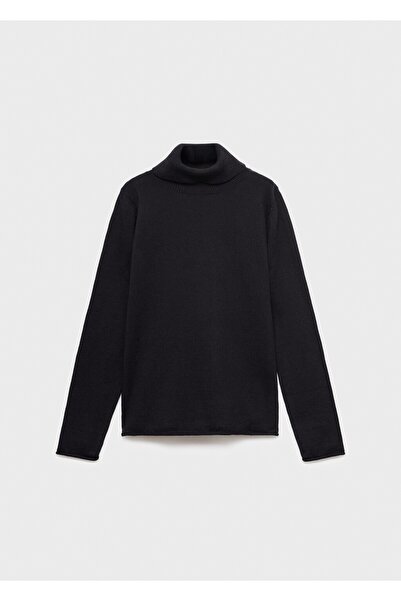 MANGO Kids Boğazlı örgü kazak