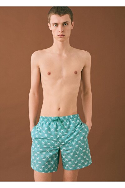 Mango Teen Kupaći kostim sa uzorkom račića