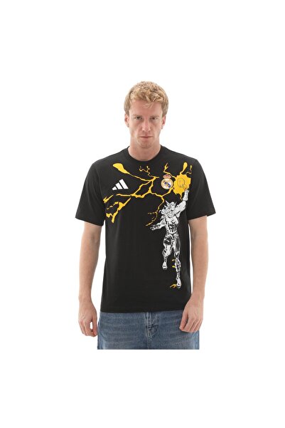 adidas KB4397-E Ανδρικό T-Shirt Ρεάλ Μαδρίτης Εκδικητές Μαύρο