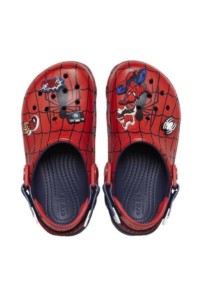 Crocs 209258-410 Спайдърмен All Terrain Clog T &amp;Ccedil;ocuk Terlik Kırmızı