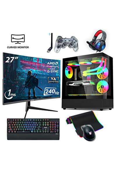 IZOLY NextGen G-X i5-14400F 32GB 1TB M.2 NVMe RTX 4070 Super 12GB 27" 200HZ 2...