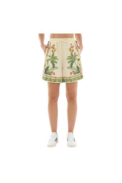 adidas Jd6288-K Farm Prm Short Women's Shorts and Capri Cream