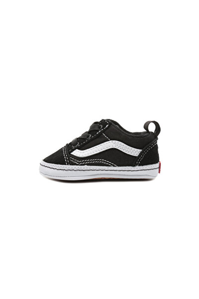 Vans 0A3U8K6BT1-R Vans In Old Skool Crib Bebek Spor Ayakkabı Siyah