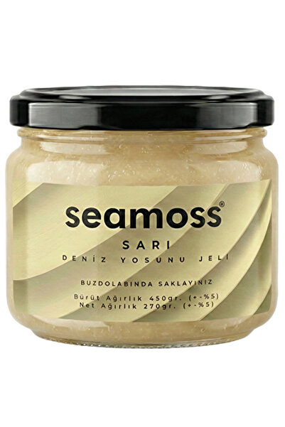 SEAMOSS Luxury Boy Sarı Irlanda Deniz Yosunu Jeli 330ml - Sea Moss, Deniz Yosunu