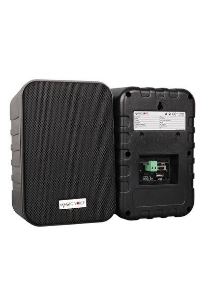 MagicVoice F-LHY4A 4" (10 CM) Hat Trafolu Duvar Tipi Sütun Hoparlör (10W RMS ...