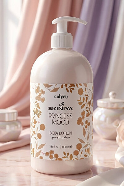 Colyen Skiniya Princess Mood 1 Litre Vücut Losyonu İpeksi Yumuşaklık Sağlayan Bakım