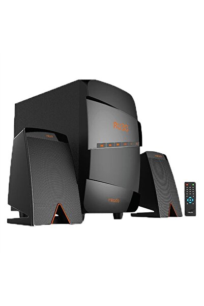 Genel Markalar MD-671BT 2+1 40W RMS Siyah Usb+SD+Fm Destekli Multimedia Bluet...