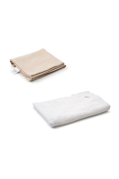 OEM Set îmbrățișări delicate păturică + muselină Bej
